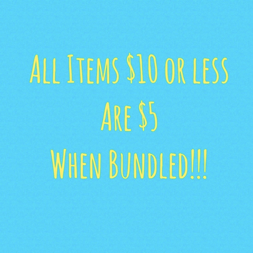 ☀️ BUNDLE DEALS ☀️
